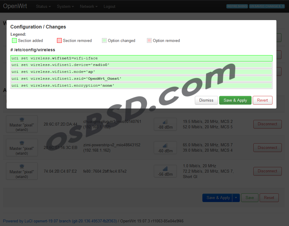 Openwrt как настроить wifi