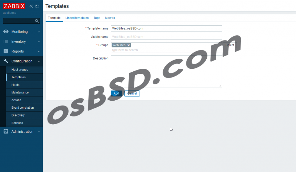 Мониторинг веб-сайта при помощи Zabbix - osBSD